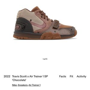 Travis Scott x Air Trainer 1 SP 'Chocolate/rust'